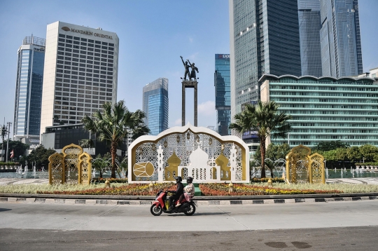 Sepinya Jalanan Jakarta Saat Ditinggal Warganya Mudik Lebaran