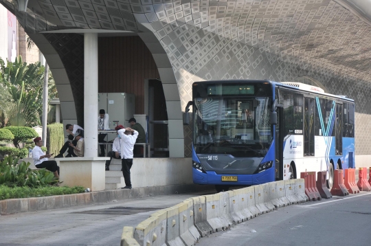 Sepinya Jalanan Jakarta Saat Ditinggal Warganya Mudik Lebaran