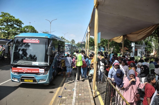 Membeludak, 85 Ribu Orang Kunjungi Ancol di Hari Kedua Lebaran