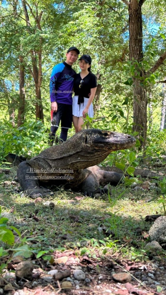 Honeymoon di Labuan Bajo, Ini Potret Mesra Valencia Tanoe & Kevin Sanjaya