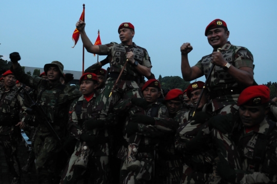 Sertijab Mayjen TNI Deddy Suryadi Resmi Jadi Komandan Kopassus yang Baru