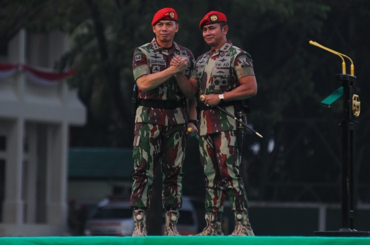 Sertijab Mayjen TNI Deddy Suryadi Resmi Jadi Komandan Kopassus yang Baru