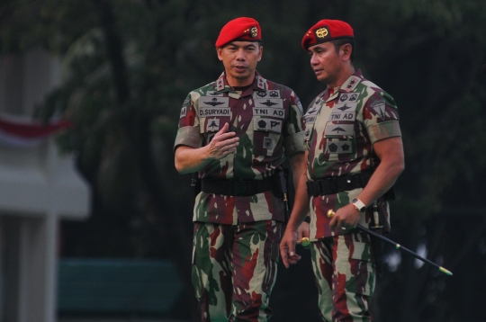 Sertijab Mayjen TNI Deddy Suryadi Resmi Jadi Komandan Kopassus yang Baru