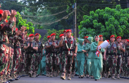 Sertijab Mayjen TNI Deddy Suryadi Resmi Jadi Komandan Kopassus yang Baru