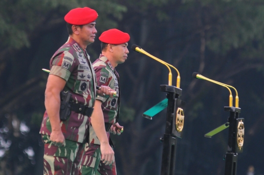 Sertijab Mayjen TNI Deddy Suryadi Resmi Jadi Komandan Kopassus yang Baru