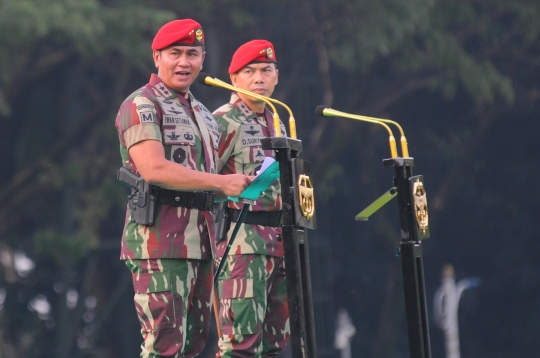 Sertijab Mayjen TNI Deddy Suryadi Resmi Jadi Komandan Kopassus yang Baru