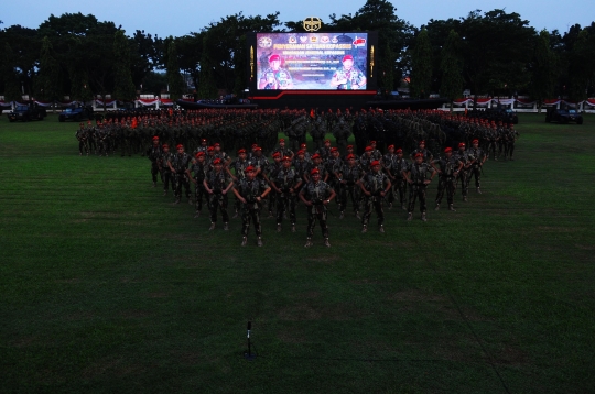 Sertijab Mayjen TNI Deddy Suryadi Resmi Jadi Komandan Kopassus yang Baru