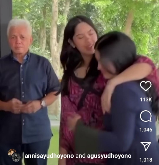 Tak Sadar Direkam, Momen Annisa Pohan Bercanda sama Putrinya Gemesin Banget