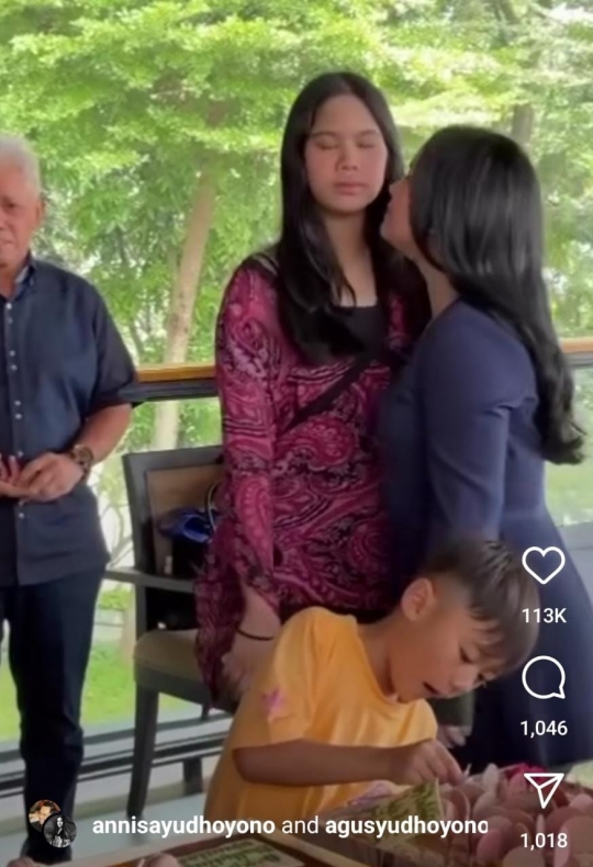 Tak Sadar Direkam, Momen Annisa Pohan Bercanda sama Putrinya Gemesin Banget