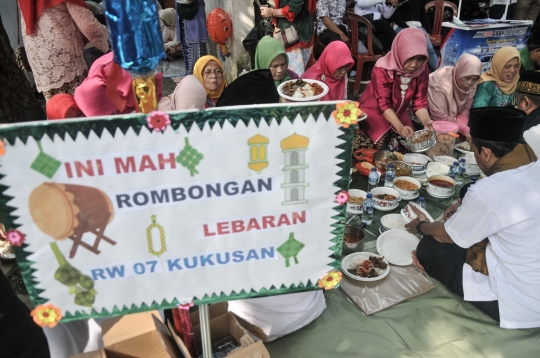 Kemeriahan Lebaran Kukusan di Depok