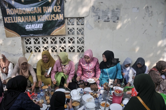 Kemeriahan Lebaran Kukusan di Depok