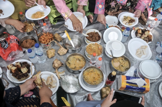 Kemeriahan Lebaran Kukusan di Depok