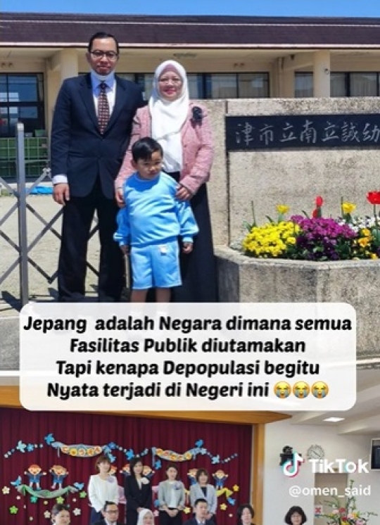 Potret Sekolah TK di Jepang, Miris Hanya Ada Dua Murid yang Masuk Tahun 2023