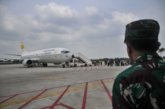 75 WNI dari Sudan Tiba di Lanud Halim Perdanakusuma