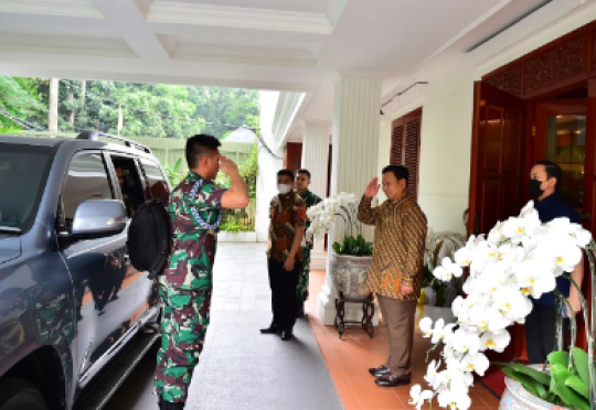 Prabowo Subianto Didatangi Kasal Muhammad Ali ke Rumahnya, Ada Apa?