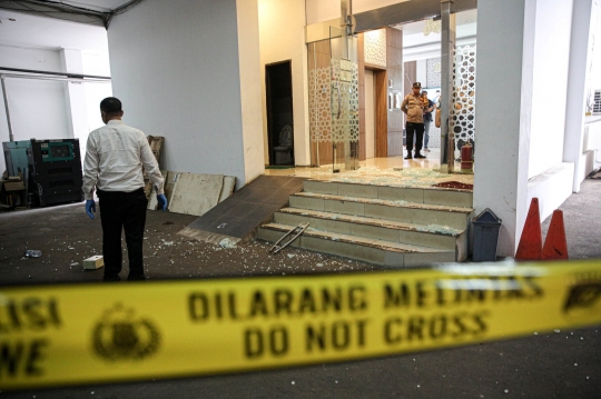 Tim Inafis Cek Kantor MUI Usai Terjadi Penembakan