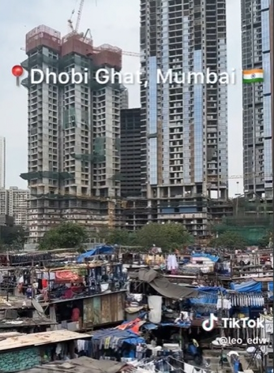 Potret Tempat Laundry Terbesar di Dunia, Ada di Kota Mumbai India Dibangun Inggris