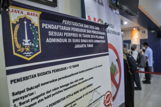 Dukcapil Catat 1.228 Pendatang Baru Masuk Jakarta