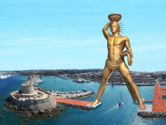 Kisah Colossus of Rhodes, Keajaiban Dunia Pertama yang Hanya Bertahan Setengah Abad