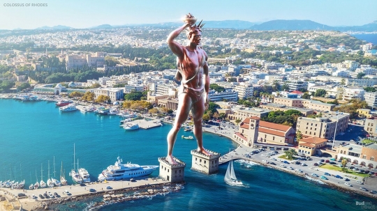 Kisah Colossus of Rhodes, Keajaiban Dunia Pertama yang Hanya Bertahan Setengah Abad