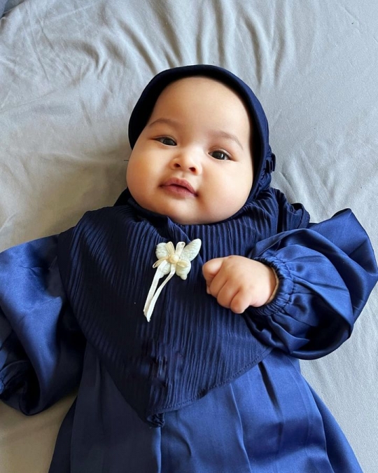 Akan Menginjak 5 Bulan, ini Foto Terbaru Baby Shafanina Anak Tasya Kamila Cute Banget