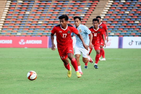 Momen Timnas Indonesia Bantai Myanmar 5-0 di SEA Games 2023