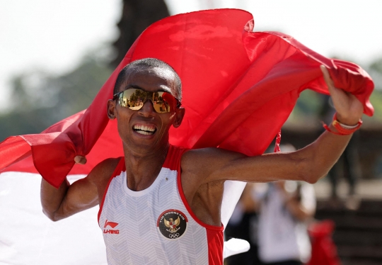 Foto Prajurit Tni Lettu Agus Prayogo Raih Medali Emas Sea Games 2023