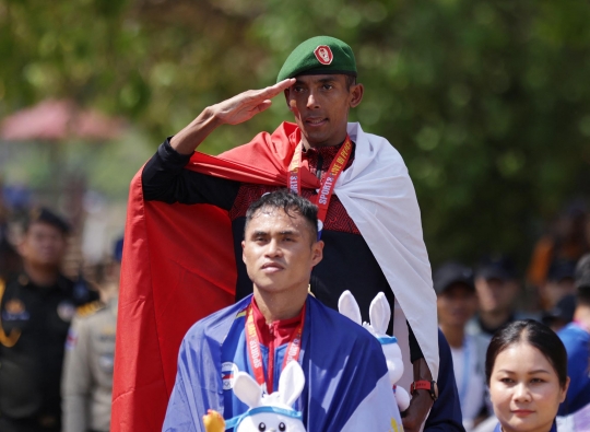 Prajurit TNI Lettu Agus Prayogo Raih Medali Emas SEA Games 2023