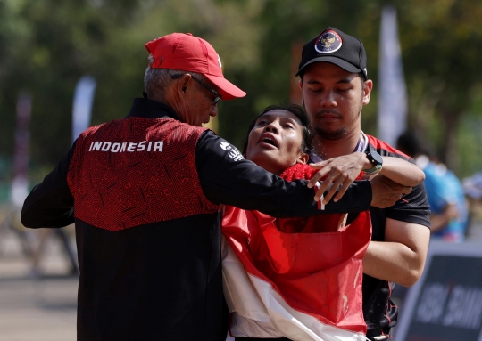 Perjuangan Odekta Naibaho Persembahkan Emas Ketiga untuk Indonesia di SEA Games 2023