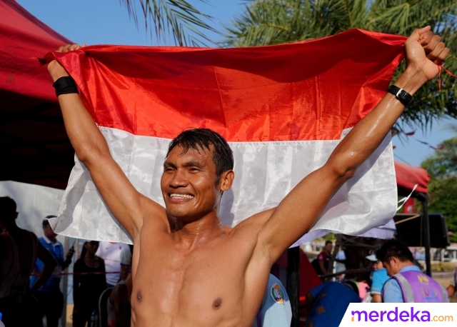 Foto Kompak Atlet Triathlon Putra Putri Indonesia Sumbang Perunggu Di Sea Games 2023 2756