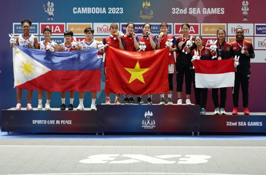 Perjuangan Timnas Bola Basket Putri Indonesia Raih Perunggu SEA Games 2023