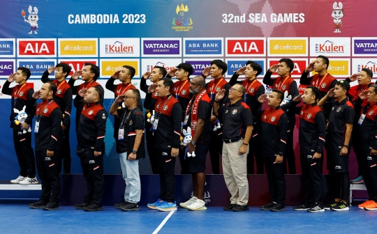 Tekuk Malaysia, Timnas Hoki Indoor Indonesia Cetak Sejarah Raih Emas di SEA Games