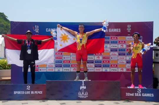 Rashif Amila Yaqin Tambah Koleksi Medali untuk Indonesia di Cabang Triathlon