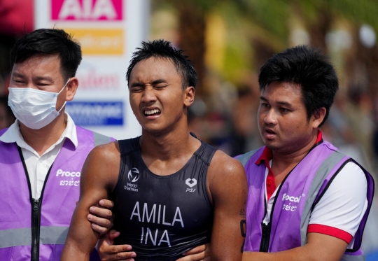 Rashif Amila Yaqin Tambah Koleksi Medali untuk Indonesia di Cabang Triathlon