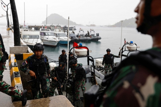 Pasukan Elite TNI Bersenjata Lengkap Amankan KTT ASEAN di Labuan Bajo