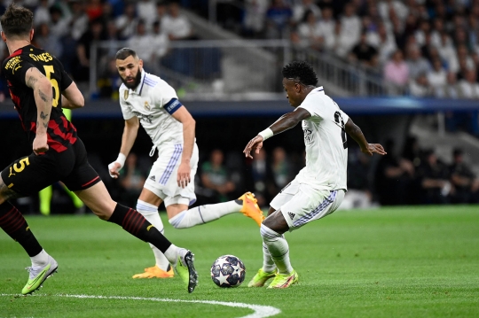 Gol Kontroversial Kevin de Bryune Selamatkan Man City dari Kekalahan Atas Real Madrid