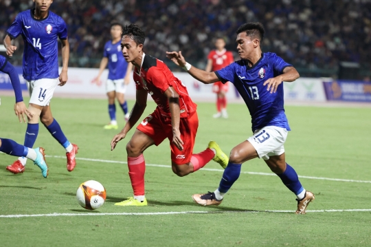 Momen Timnas Indonesia U-22 Lolos ke Semifinal Usai Tekuk Kamboja di SEA Games 2023