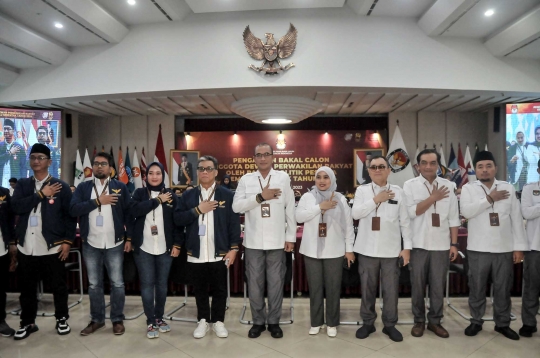 KPU Terima Pendaftaran 580 Bacaleg dari Partai Garuda