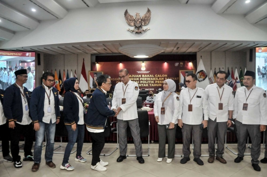 KPU Terima Pendaftaran 580 Bacaleg dari Partai Garuda