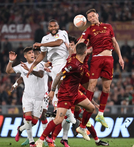 Aksi Serigala Roma Bungkam Bayer Leverkusen 1-0