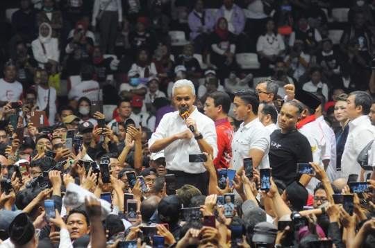 Teriakan Presiden Menggema di Halal Bihalal Relawan Jokowi dan Ganjar Pranowo