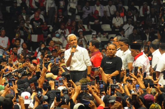 Teriakan Presiden Menggema di Halal Bihalal Relawan Jokowi dan Ganjar Pranowo