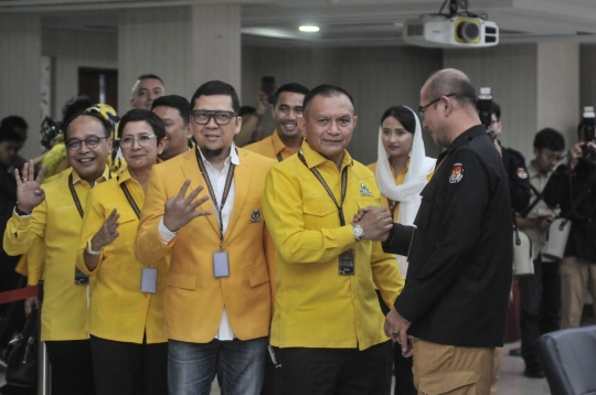 KPU Terima Berkas Pendaftaran 580 Bacaleg dari Partai Golkar