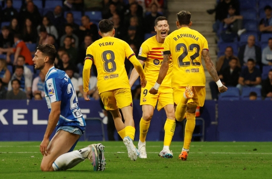 Tekuk Espanyol, Barcelona Juara La Liga Spanyol