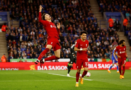 Permalukan Tuan Rumah, Liverpool Gasak Habis Leicester City 3-0