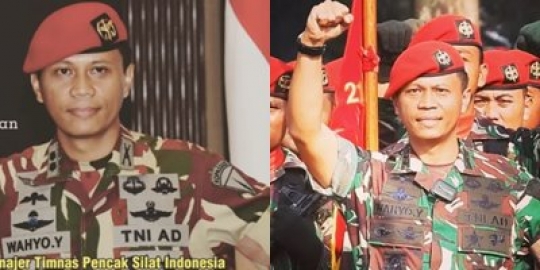 Sosok Sangar Letkol TNI Wahyu, Perwira Kopassus Pasang Badan Demi Pencak Silat