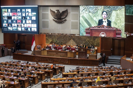 Rapat Paripurna ke-5, Puan Desak Pemerintah Serius Tangani KKB & Ancaman La Nina