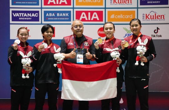 Final Bulutangkis SEA Games 2023, Indonesia Borong 4 Emas dan 2 Perak