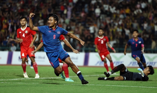 Foto: Ini Selebrasi Provokatif Thailand di Bench Timnas Indonesia yang Picu Keributan