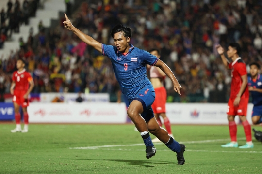 Foto: Ini Selebrasi Provokatif Thailand di Bench Timnas Indonesia yang Picu Keributan